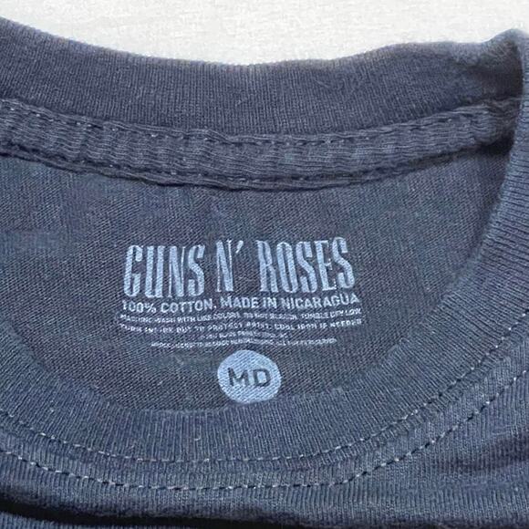 Guns N' Roses 2017 Tour T-Shirt Not In This Lifetime Medium Black Rock Band Used - Picture 5 of 5